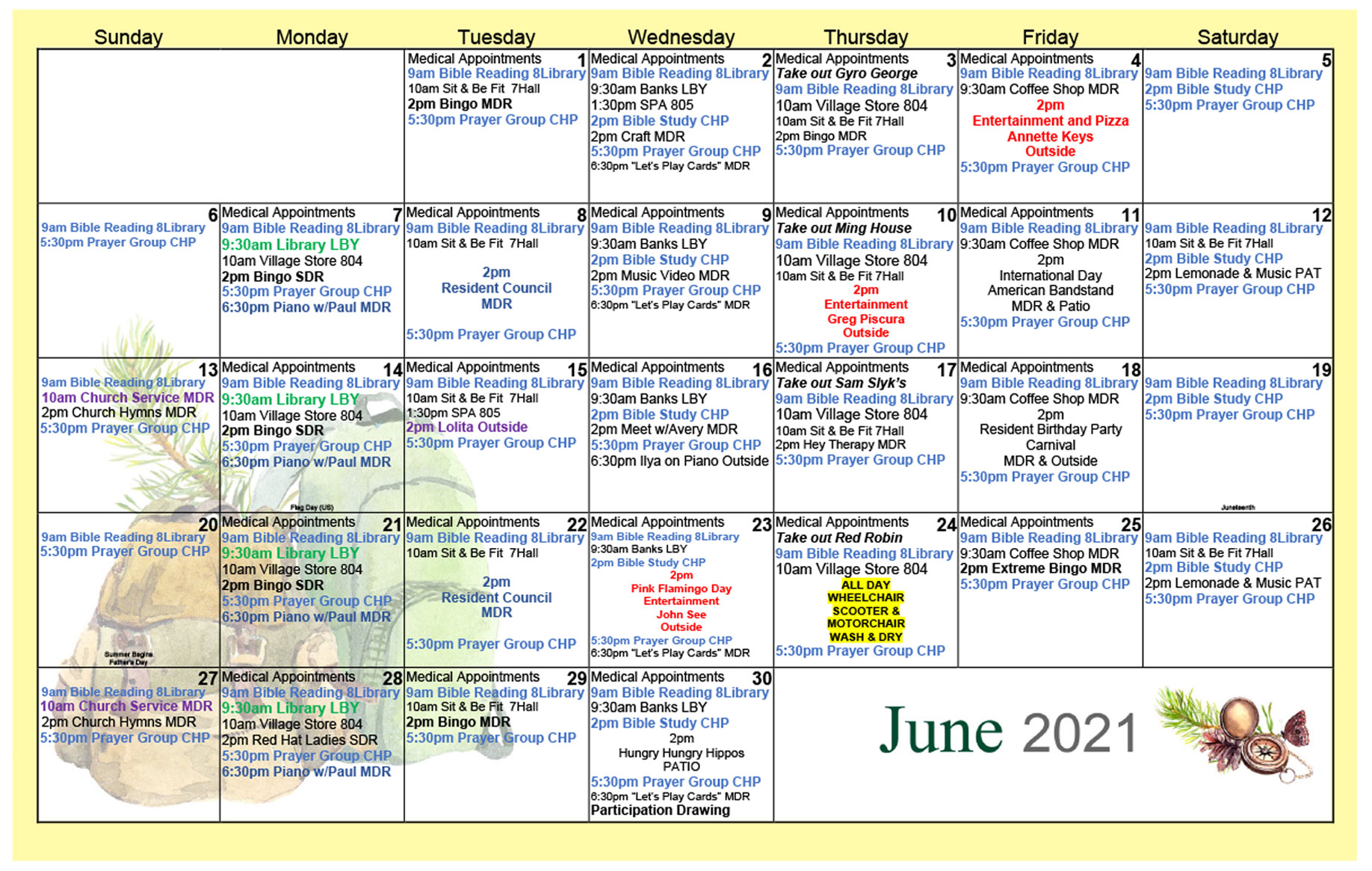 June 2021. Woodside Senior Living